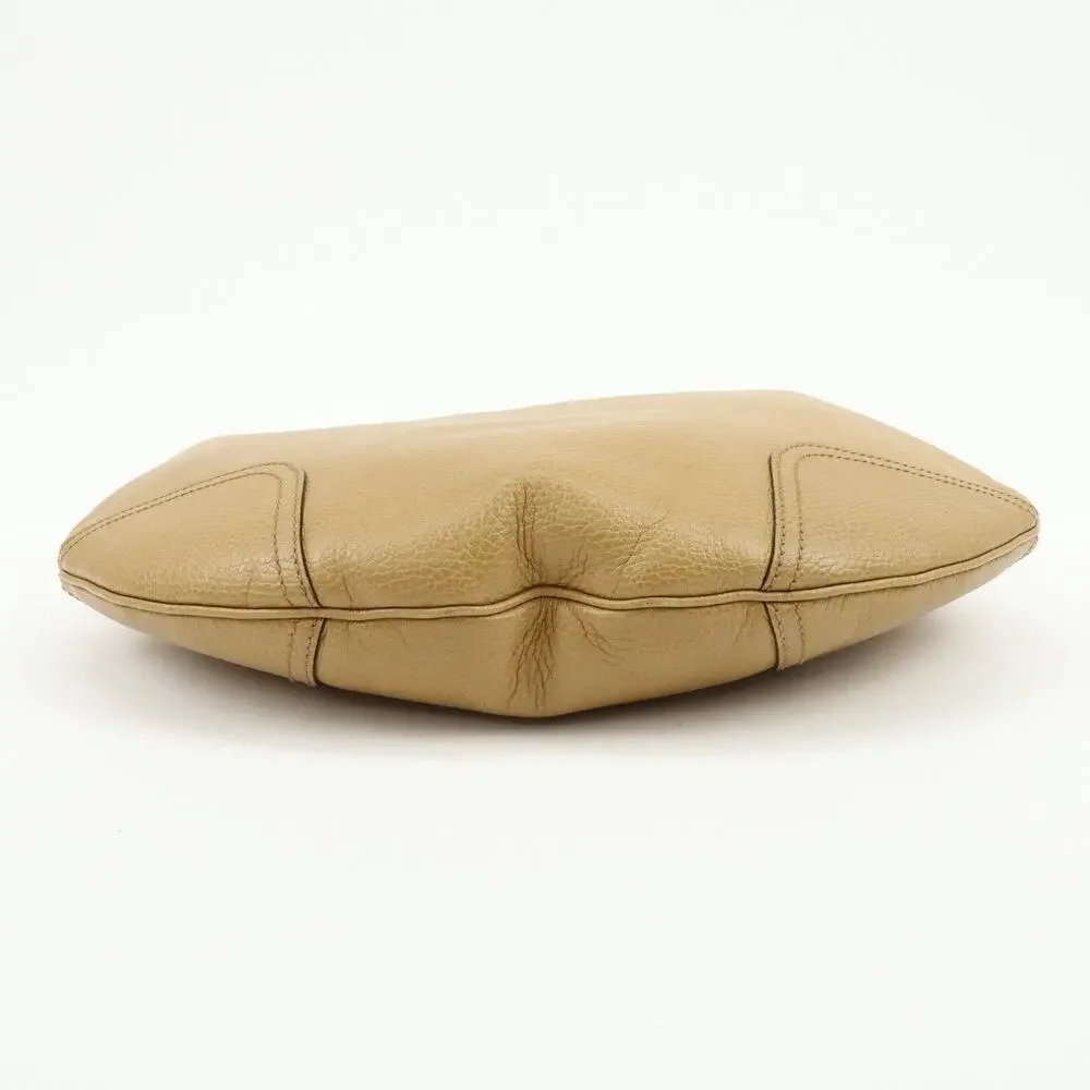 Gucci Sherry Calfskin Hobo Bag Beige